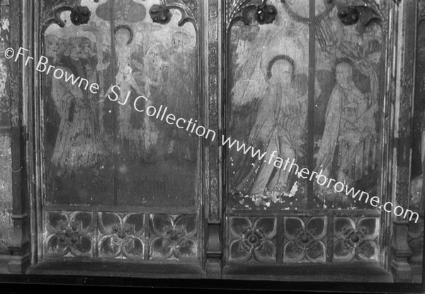 PAINTINGS MARTYDORM OF S.WILLLIAM OF NORWICH & ANNUNICIATION